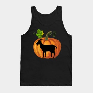 Goat in pumpkin Tank Top